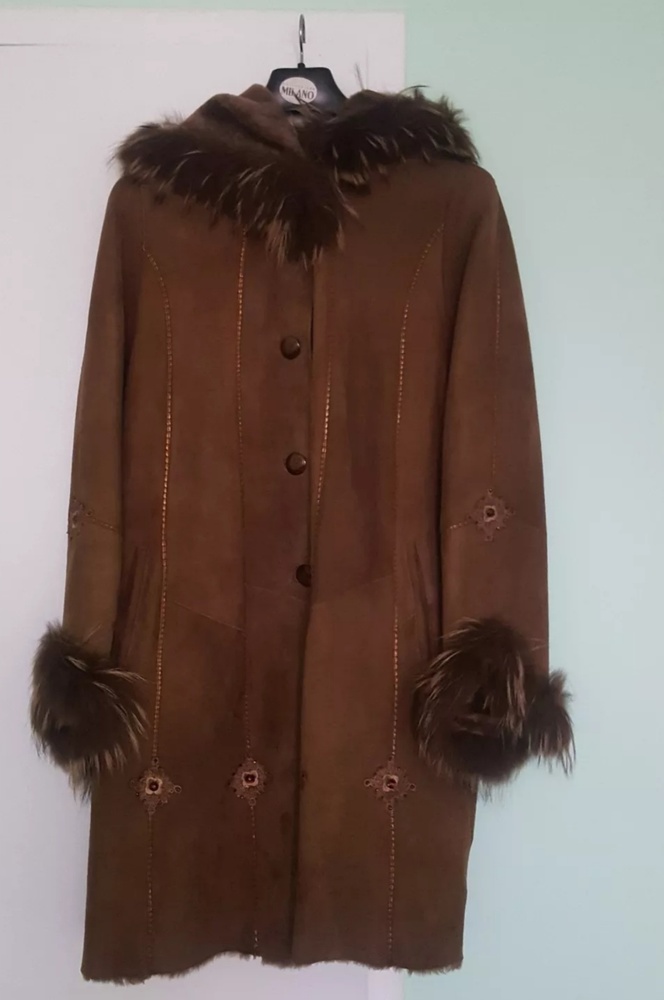 Genuine Shearling Sheepskin Coat